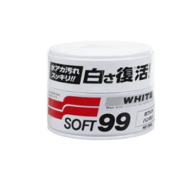 Мягкий воск для белых авто SOFT99 White Super Wax 350г