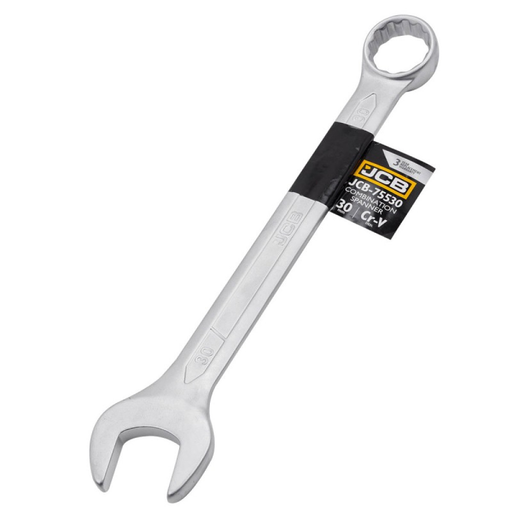Ключ ріжково-накидний 30 мм JCB Tools JCB-75530