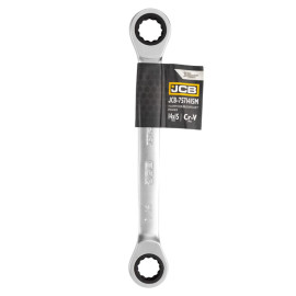 Ключ накидний з тріскачкою 14х15 мм JCB Tools JCB-7571415M