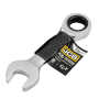 Ключ гайковий короткий з тріскачкою 18 мм JCB Tools JCB-757S18