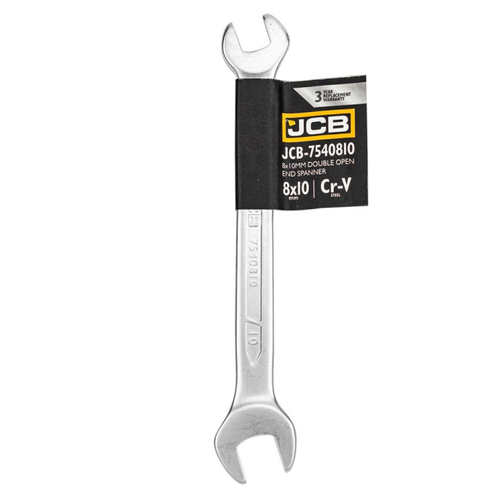 Ключ ріжковий 8х10 мм JCB Tools JCB-7540810