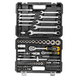 Набір інструментів 82 пр. 1/4", 1/2" ( 6-гр.) JCB Tools JCB-4821-5