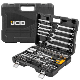 Набір інструментів 82 пр. 1/4", 1/2" ( 6-гр.) JCB Tools JCB-4821-5