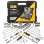 Набір інструментів 82 пр. 1/4", 1/2" ( 6-гр.) JCB Tools JCB-4821-5
