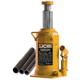 Домкрат пляшковий (228-508 мм) 15т JCB Tools JCB-TH915001