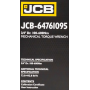 Динамометричний ключ 3/4" (100-600 Нм) JCB Tools JCB-64761095