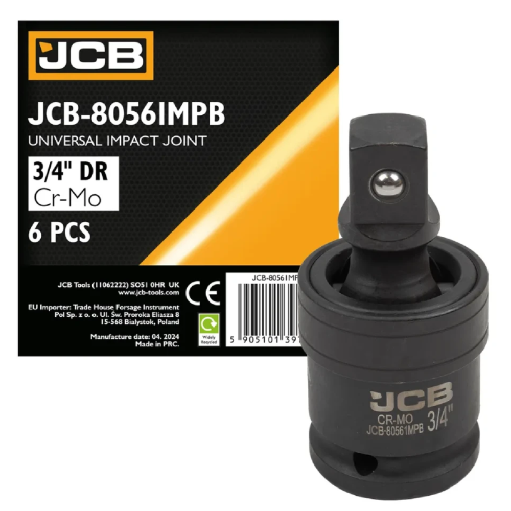 Кардан ударний 3/4" JCB Tools JCB-80561MPB