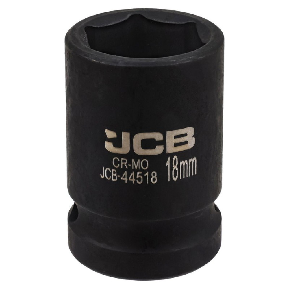 Гoлoвкa тopцeвa удapнa 1/2" 18 мм (6-гранна) JCB Tools JCB-44518