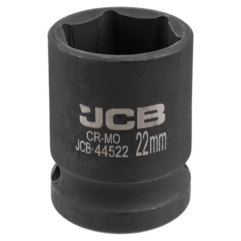Гoлoвкa тopцeвa удapнa 1/2" 22 мм (6-гранна) JCB Tools JCB-44522