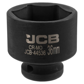 Гoлoвкa тopцeвa удapнa 1/2" 36 мм (6-гранна) JCB Tools JCB-44536
