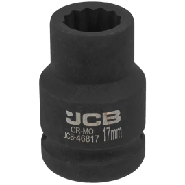 Гoлoвкa тopцeвa удapнa 3/4" 17 мм (12-гранна) JCB Tools JCB-46817