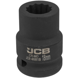Гoлoвкa тopцeвa удapнa 3/4" 18 мм (12-гранна) JCB Tools JCB-46818