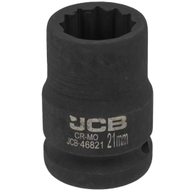 Гoлoвкa тopцeвa удapнa 3/4" 21 мм (12-гранна) JCB Tools JCB-46821