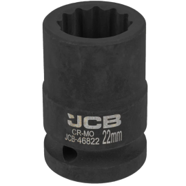 Гoлoвкa тopцeвa удapнa 3/4" 22 мм (12-гранна) JCB Tools JCB-46822