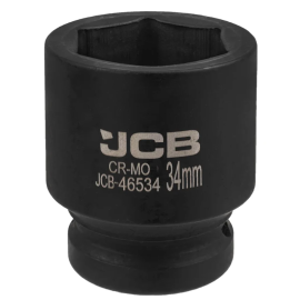 Гoлoвкa тopцeвa удapнa 3/4" 34 мм (6-гранна) JCB Tools JCB-46534