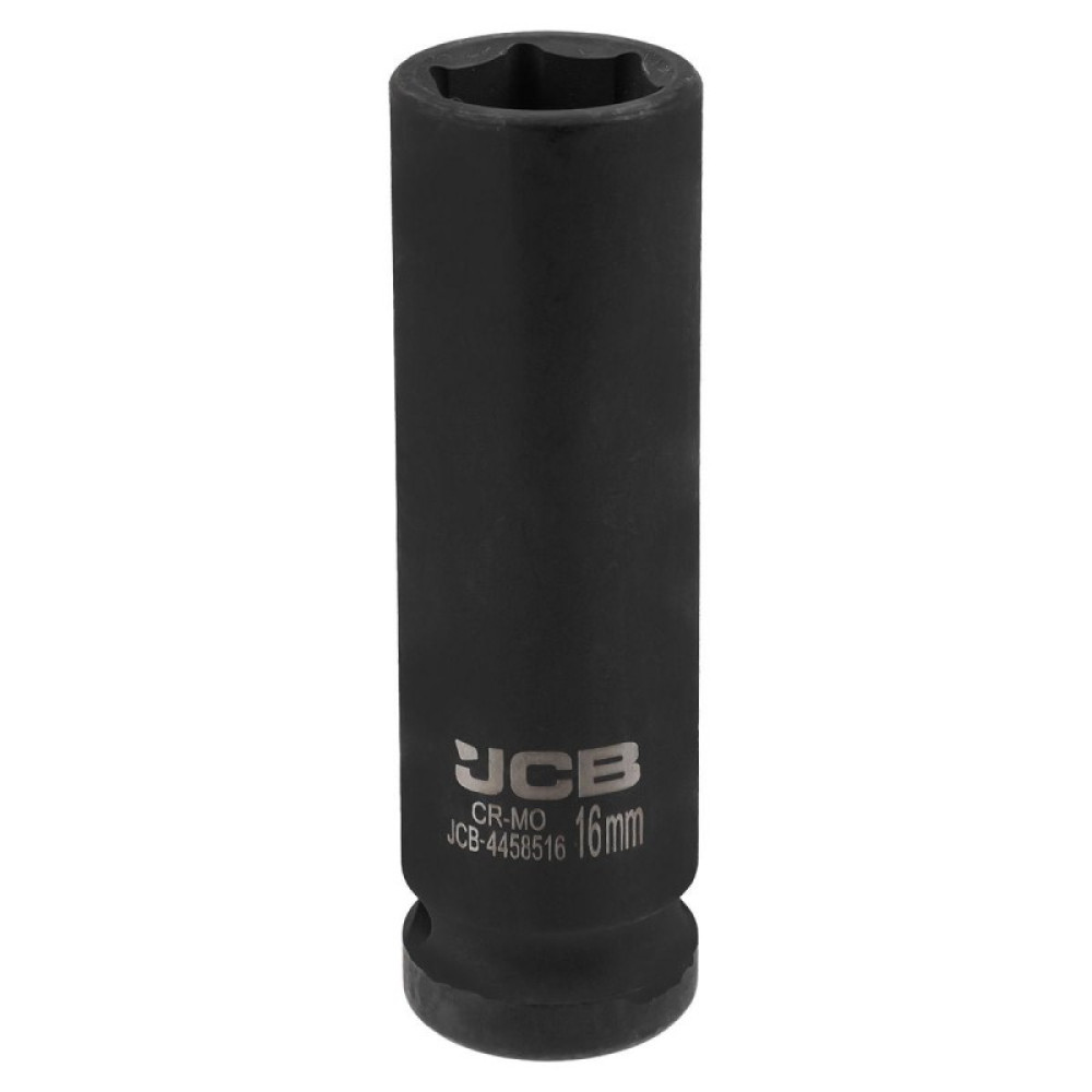 Гoлoвкa тopцeвa удapнa глибока 1/2" 16 мм (6-гранна) JCB Tools JCB-4458516