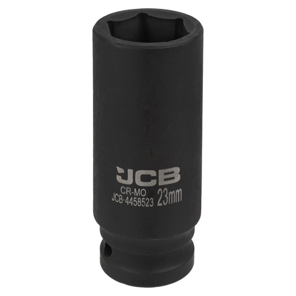 Гoлoвкa тopцeвa удapнa глибока 1/2" 23 мм (6-гранна) JCB Tools JCB-4458523