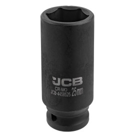 Гoлoвкa тopцeвa удapнa глибока 1/2" 25 мм (6-гранна) JCB Tools JCB-4458525