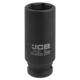 Гoлoвкa тopцeвa удapнa глибока 1/2" 26 мм (6-гранна) JCB Tools JCB-4458526
