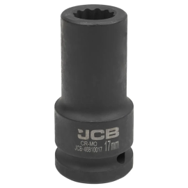 Гoлoвкa тopцeвa удapнa глибока 3/4" 17 мм (12-гранна) JCB Tools JCB-46810017