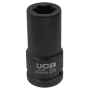 Гoлoвкa тopцeвa удapнa глибока 3/4" 20 мм (6-гранна) JCB Tools JCB-46510020
