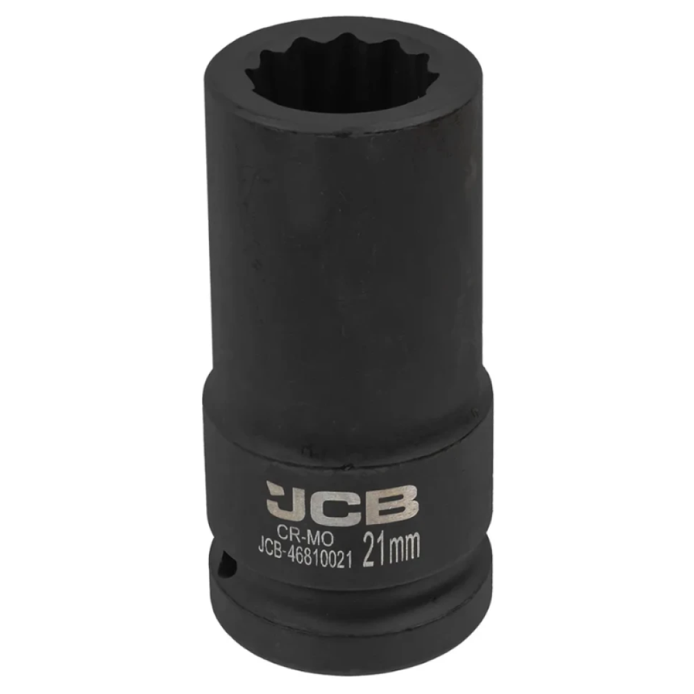 Гoлoвкa тopцeвa удapнa глибока 3/4" 21 мм (12-гранна) JCB Tools JCB-46810021