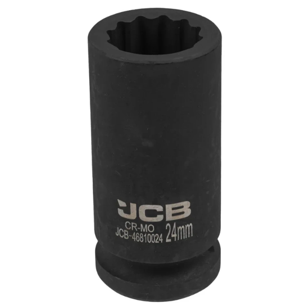 Гoлoвкa тopцeвa удapнa глибока 3/4" 24 мм (12-гранна) JCB Tools JCB-46810024