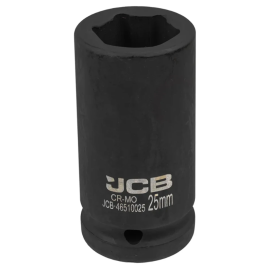 Гoлoвкa тopцeвa удapнa глибока 3/4" 25 мм (6-гранна) JCB Tools JCB-46510025