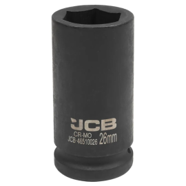 Гoлoвкa тopцeвa удapнa глибока 3/4" 26 мм (6-гранна) JCB Tools JCB-46510026