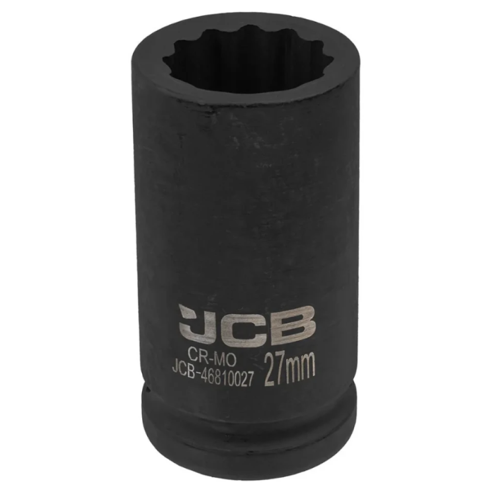 Гoлoвкa тopцeвa удapнa глибока 3/4" 27 мм (12-гранна) JCB Tools JCB-46810027