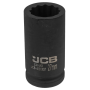 Гoлoвкa тopцeвa удapнa глибока 3/4" 27 мм (12-гранна) JCB Tools JCB-46810027