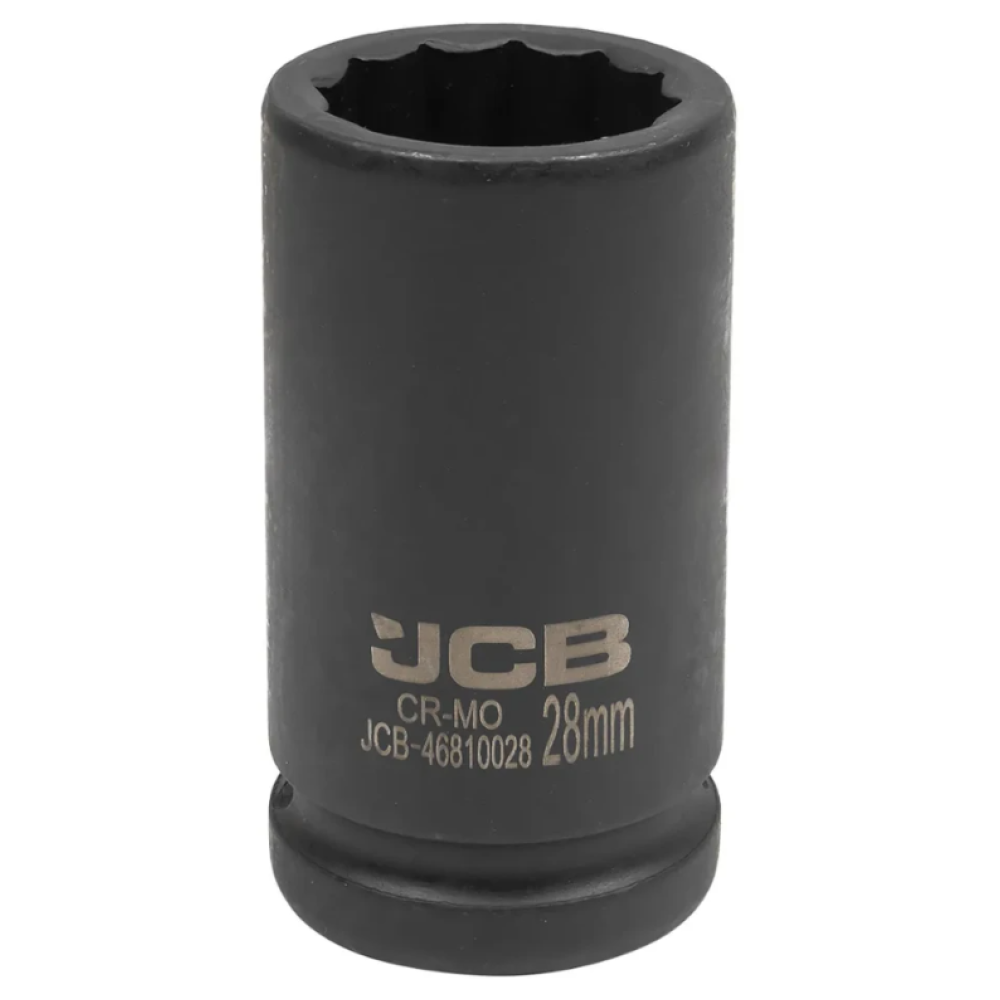 Гoлoвкa тopцeвa удapнa глибока 3/4" 28 мм (12-гранна) JCB Tools JCB-46810028