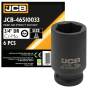 Гoлoвкa тopцeвa удapнa глибока 3/4" 33 мм (6-гранна) JCB Tools JCB-46510033