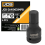 Головка-біта ударна HEX 3/4" 21 мм JCB Tools JCB-26410021MPB