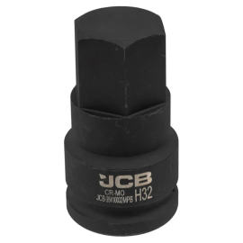 Головка-біта ударна HEX 3/4" 32 мм JCB Tools JCB-26410032MPB