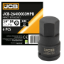 Головка-біта ударна HEX 3/4" 33 мм JCB Tools JCB-26410033MPB