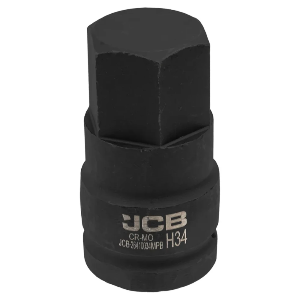 Головка-біта ударна HEX 3/4" 34 мм JCB Tools JCB-26410034MPB