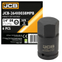 Головка-біта ударна HEX 3/4" 38 мм JCB Tools JCB-26410038MPB