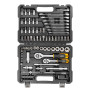 Набір інструментів 82 пр. 1/4", 3/8" (6-гр.) (4-22 мм) JCB Tools JCB-4821-5DS