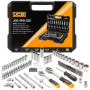Набір інструментів 94 пр. 1/4", 3/8" (6-гр.) (4-22 мм) JCB Tools JCB-4941-5DS