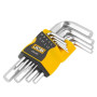 Набір Г-подіб. ключів HEX 9 пр. (1,5 мм-10 мм) JCB Tools JCB-5093