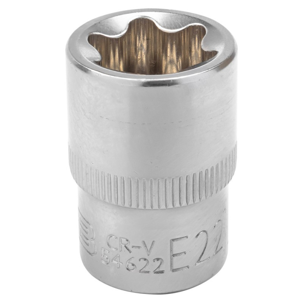 Головка E-профіль 1/2" E22 JCB Tools JCB-54622