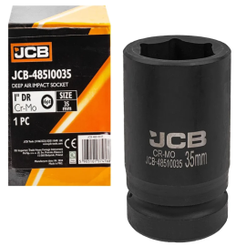 Головка торцева ударна глибока 1" 35 мм (6-гр.) JCB Tools JCB-48510035