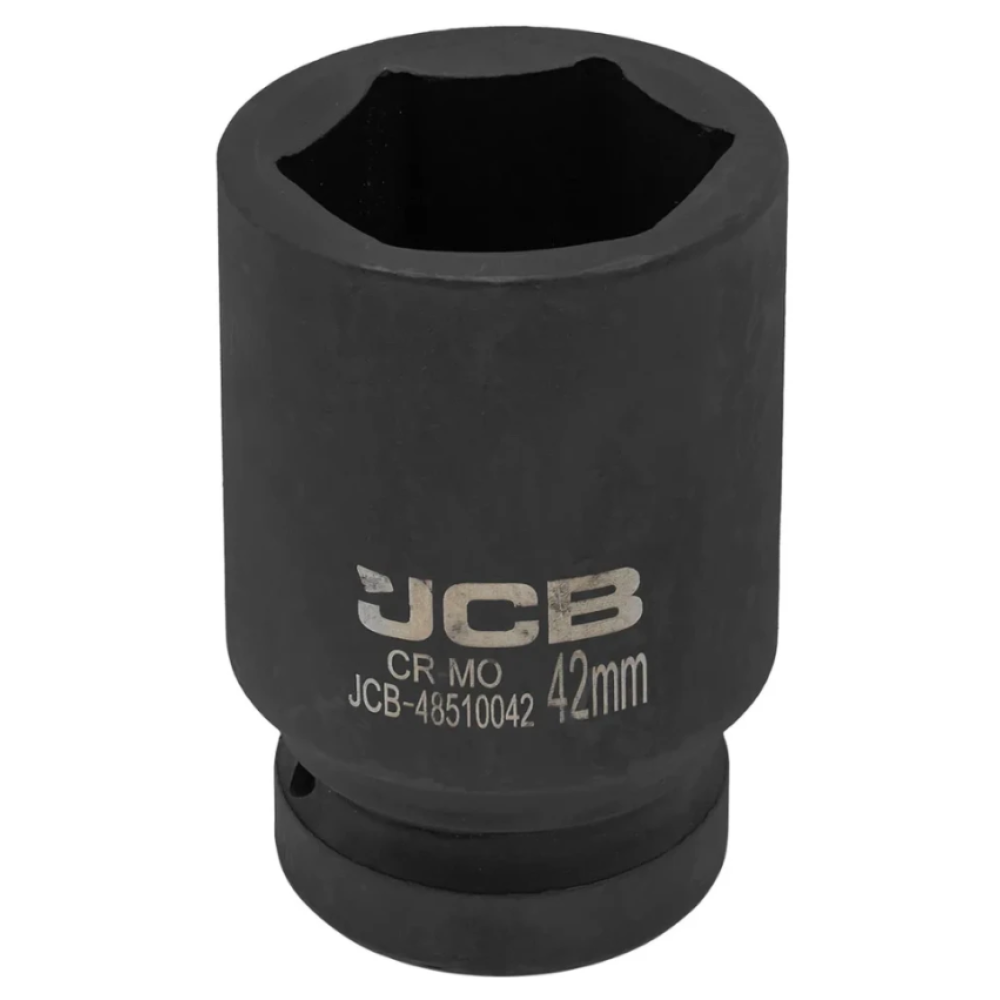 Головка торцева ударна глибока 1" 42 мм (6-гр.) JCB Tools JCB-48510042