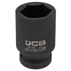 Головка торцева ударна глибока 1" 42 мм (6-гр.) JCB Tools JCB-48510042