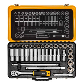 Набір інструменту комбінований 36 пр. 1/2" (6-гр.) (8-32 мм) JCB Tools JCB-4362M