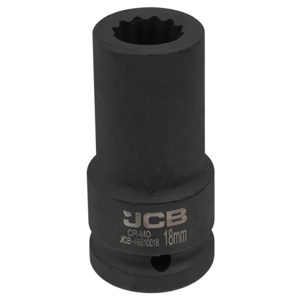 Головка торцева ударна глибока 3/4" 18 мм (12-гр.) JCB Tools JCB-46810018
