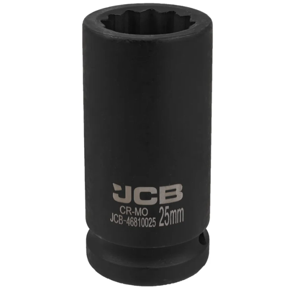 Головка торцева ударна глибока 3/4" 25 мм (12-гр.) JCB Tools JCB-46810025