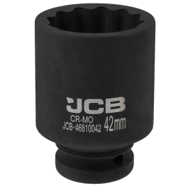 Головка торцева ударна глибока 3/4" 42 мм (12-гр.) JCB Tools JCB-46810042