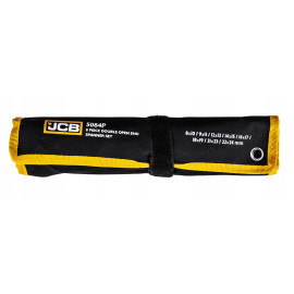 Набір ріжкових ключів в чохлі 8 пр. (8-24 мм) JCB Tools JCB-5084P